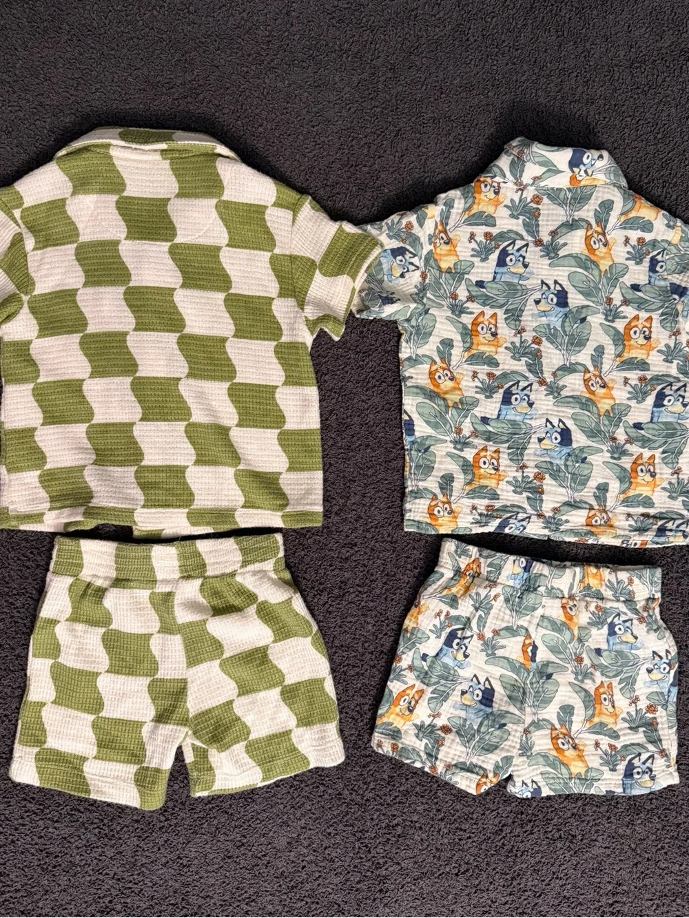 2 Short/Shirt Sets-4T